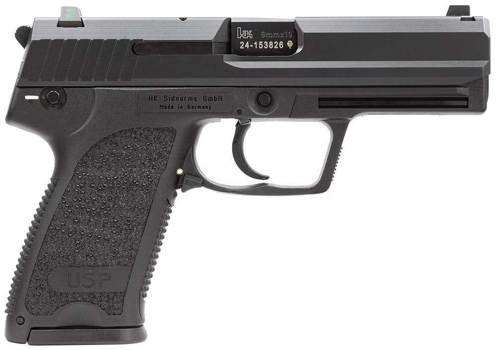 Heckler and Koch USP9 Compact (V7) 9mm 3.58" Barrel 13-Rounds 3 Mags