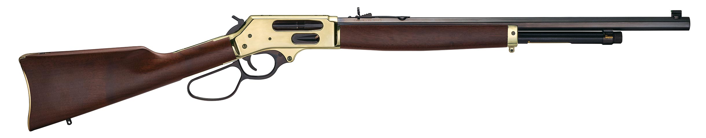 Henry Repeating Arms Lever Action Side Gate Brass / Blued .45-70 22" Barrel 4-Rounds