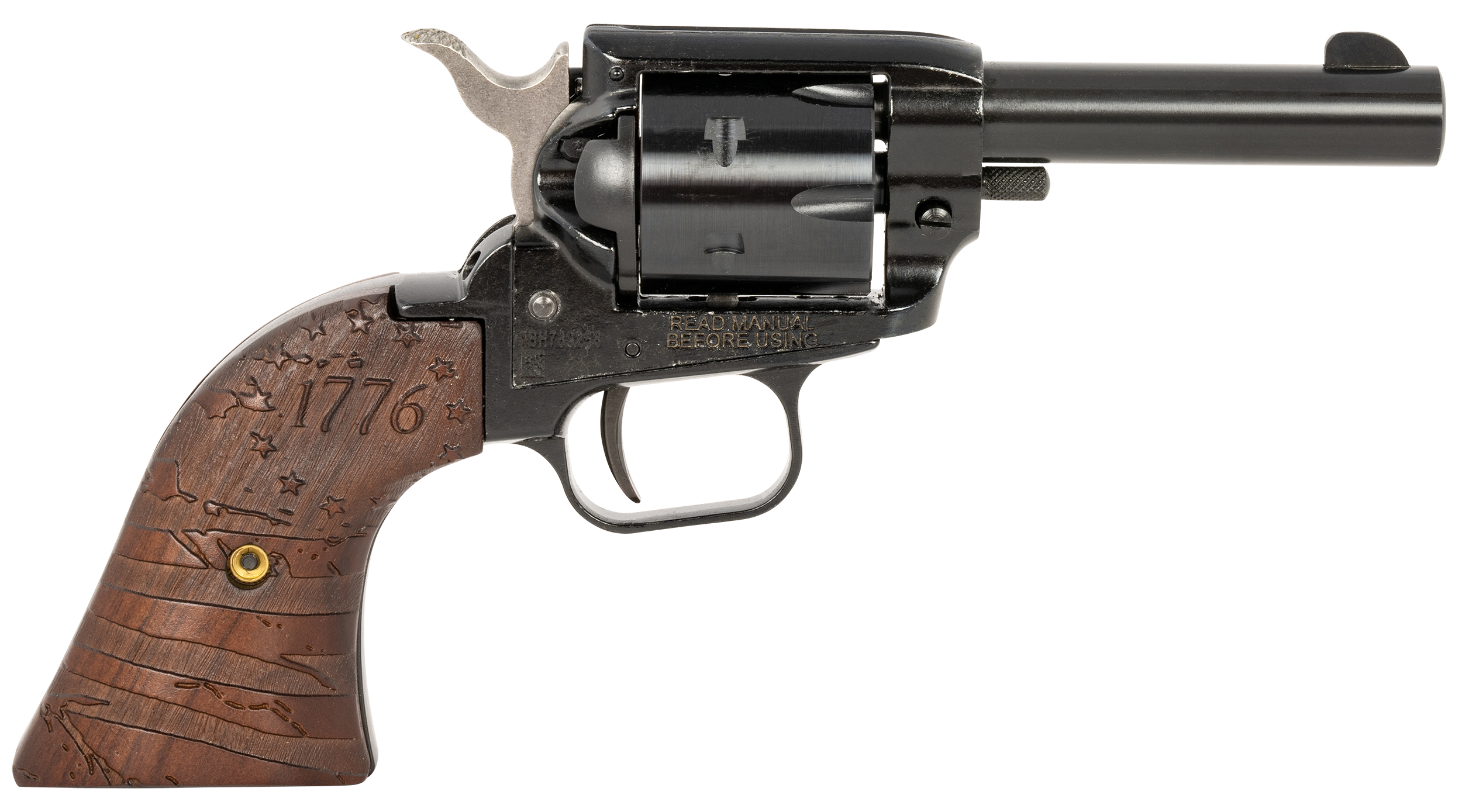 Heritage Firearms Barkeep 1776 Wood .22 LR 3" Barrel 6-Rounds