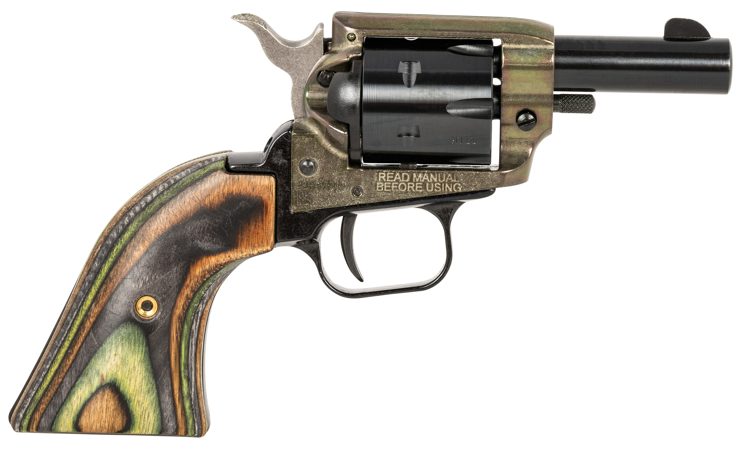 Heritage Firearms Barkeep Wood Laminate .22 LR 2" Barrel 6-Rounds