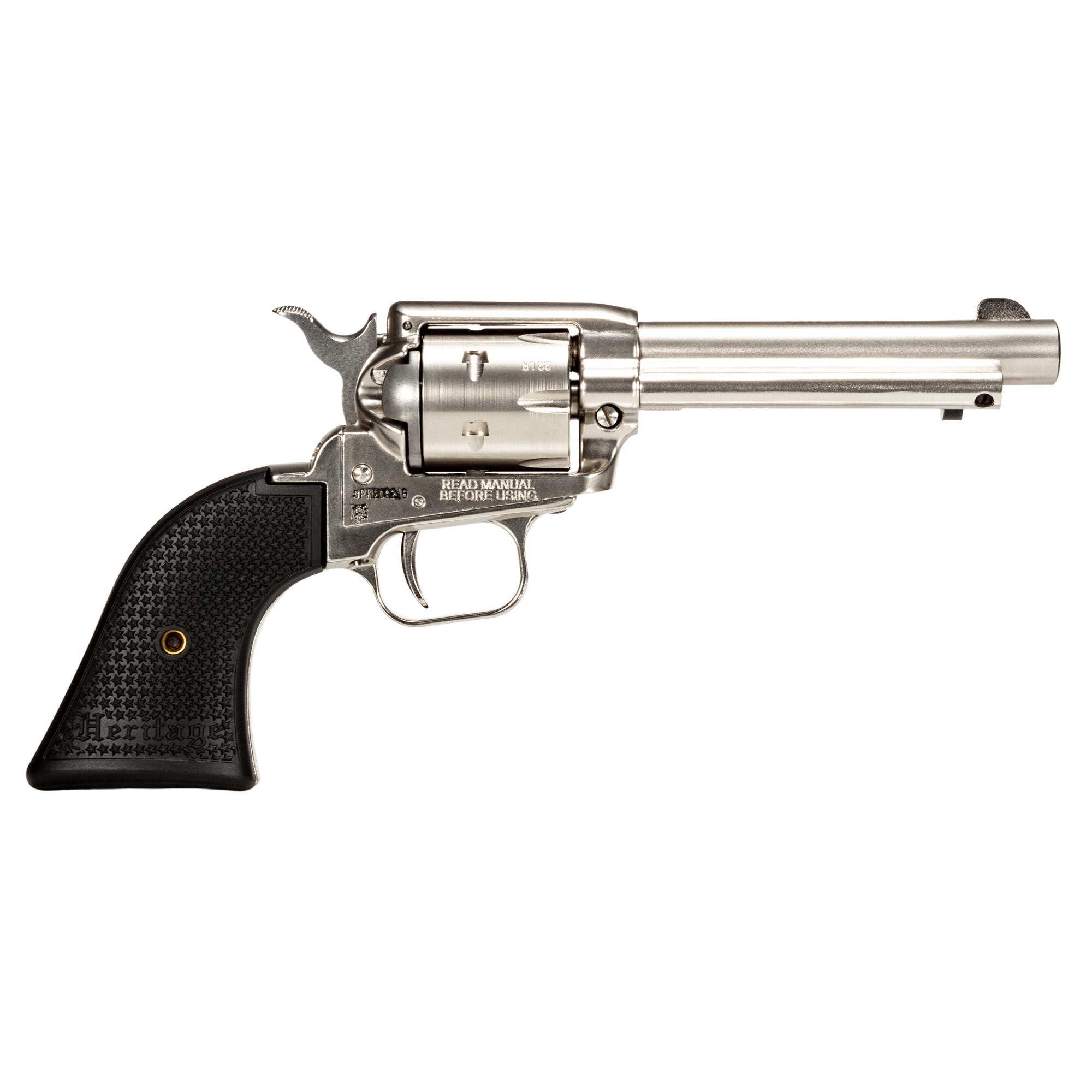 Heritage Firearms Rough Rider Nickel .22 LR 4.75" Barrel 6-Rounds