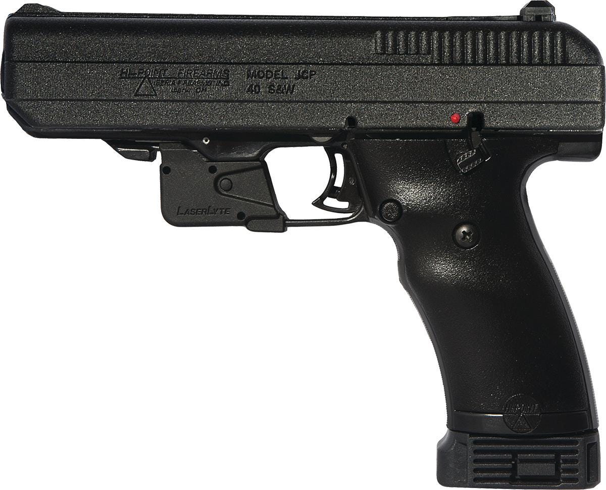 Hi-Point Firearms JCP .40 SW 4.5" Barrel 10-Rounds w/ Laser