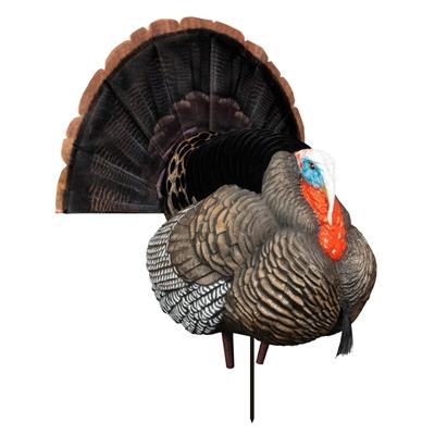Higdon Outdoors Apex Strutter Hard Body Turkey Brown with High-Contrast XHD Hyper Feathering