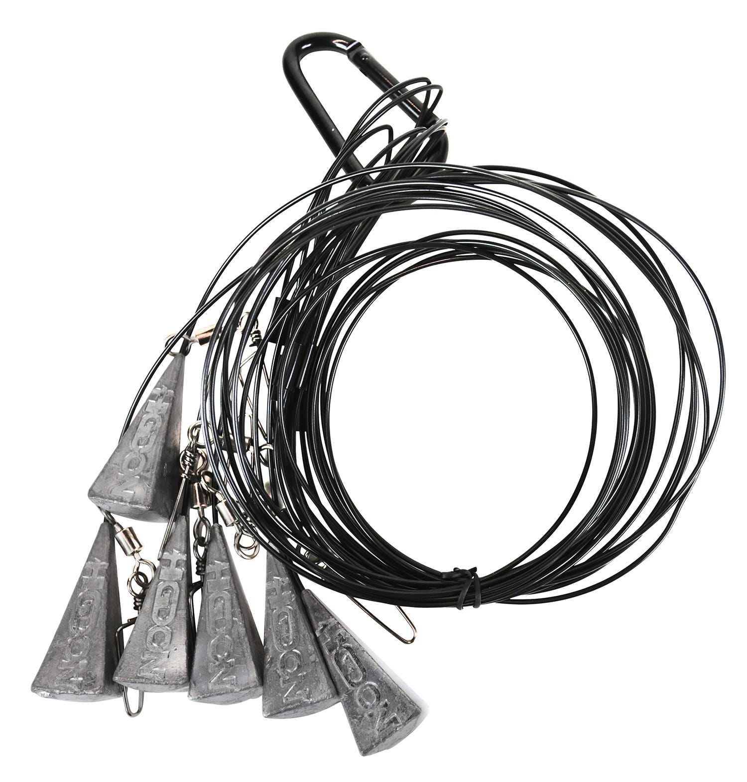 Higdon Outdoors Battleship Rig with 4 oz Steel Weights