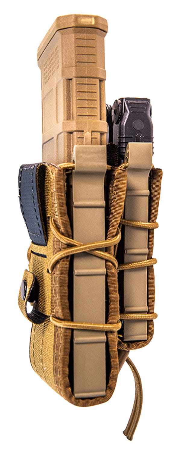 High Speed Gear TACO Double Decker Coyote Brown 2 Compartments with Divider