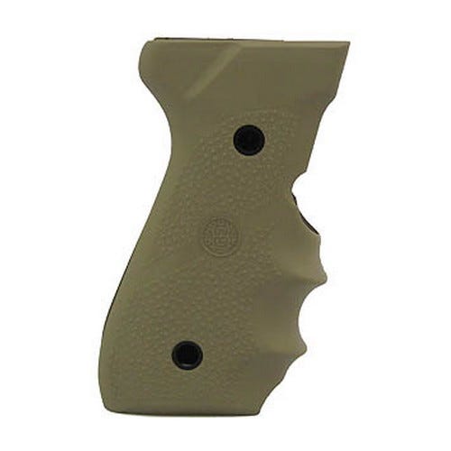 Hogue Beretta 92/96 Series Rubber Grip with Finger Grooves Flat Dark Earth