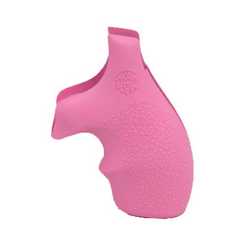 Hogue S&W J Frame Round Butt Rubber Bantam Style Grip Pink