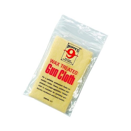 Hoppes 1217 Wax TREATED Gun Cloth 10pk