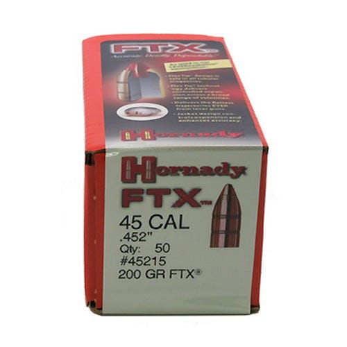 Hornady 45215 Bull .452 200 FTX 460SW 50