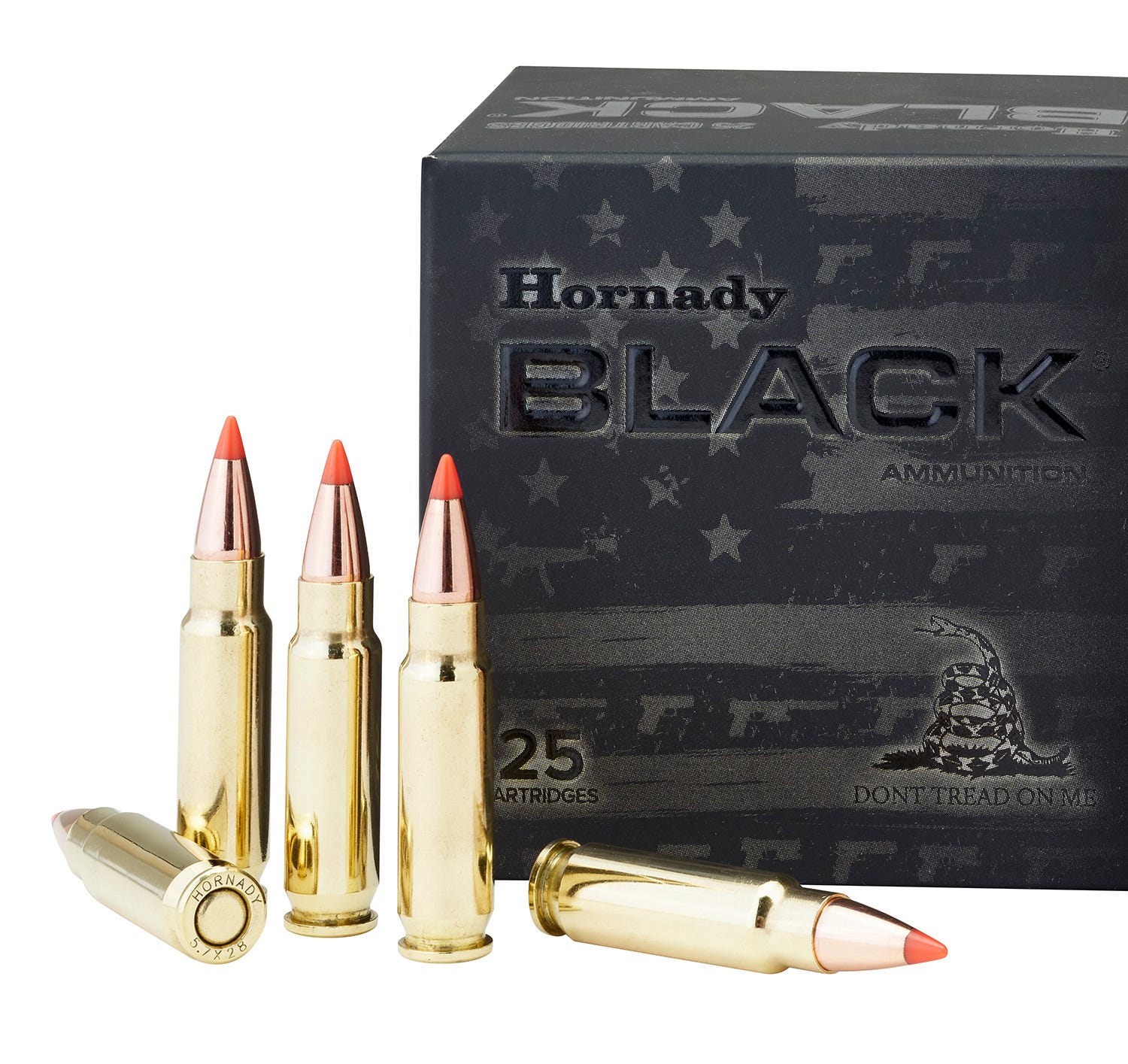 Hornady BLACK Brass 5.7 X 28 40 Grain 25-Rounds V-Max
