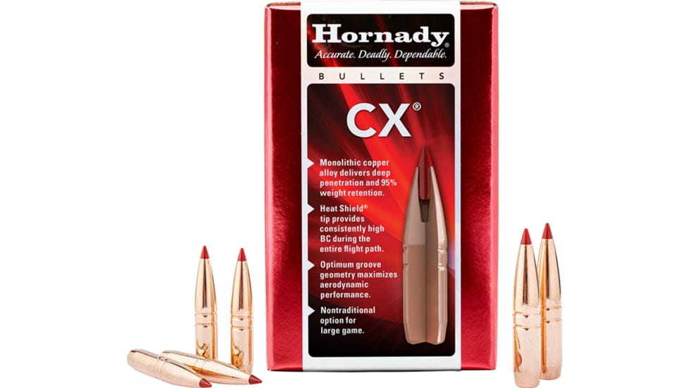 Hornady CX Reloading Bullets 7MM/.284 150-Grain 50-Count