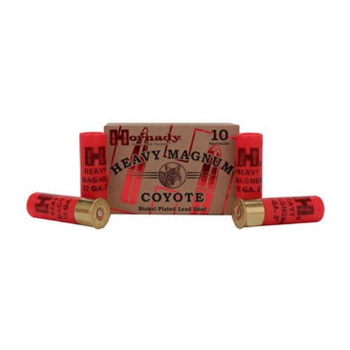 Hornady 12 Gauge Ammunition 10 Rounds 3 Inch Plated 00 Buck 1.5 oz