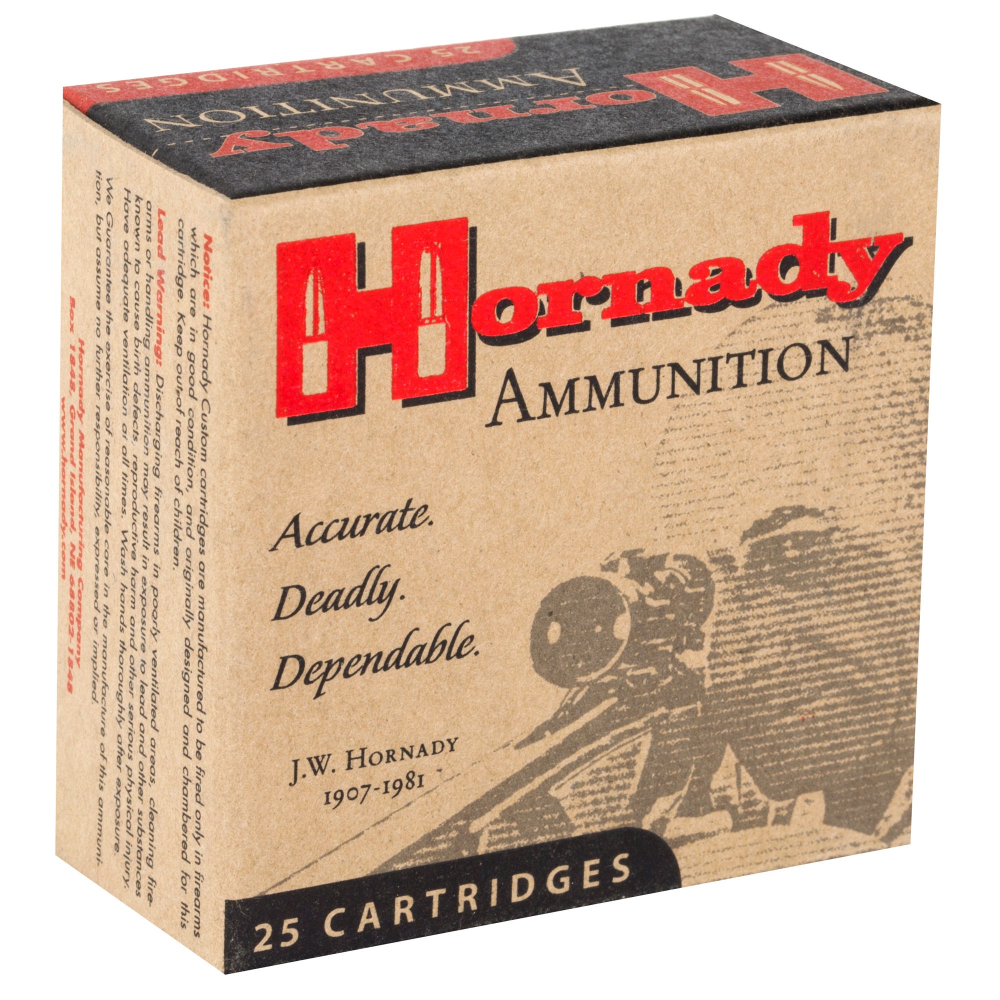 Hornady Custom Self Defense Brass 9mm 147 Grain 25-Rounds XTP Hollow Point