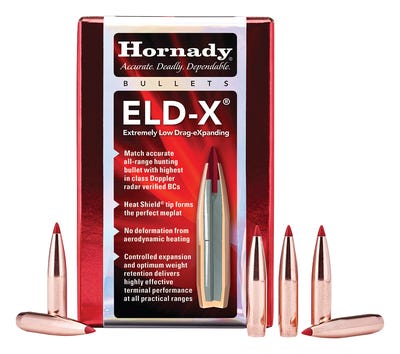 Hornady ELD-X 7mm 150 Grain 100 Per Box