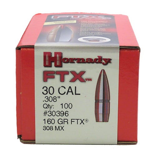 Hornady 30396 Bull .308 160 FTX 308EX 100