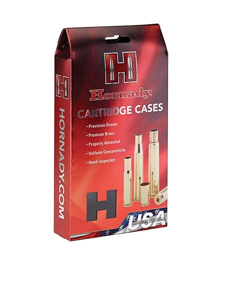 Hornady Unprimed 6MM Creedmoor Brass Cases 50Rds