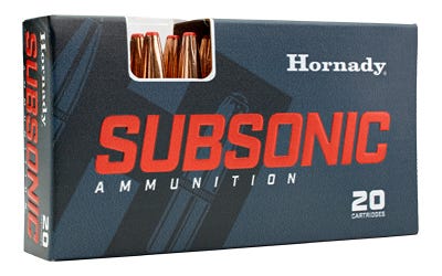 Hornady Subsonic Brass .45-70 Gov 410-Grain 20-Rounds Sub-X