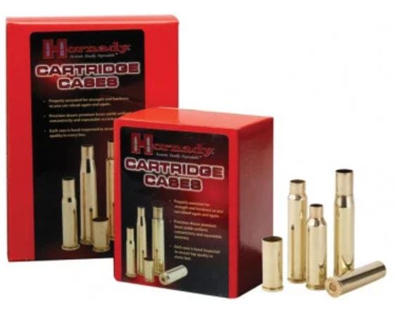 Hornady Unprimed Brass Rifle Cartridge Cases .300 Win Mag 1200/ct Box