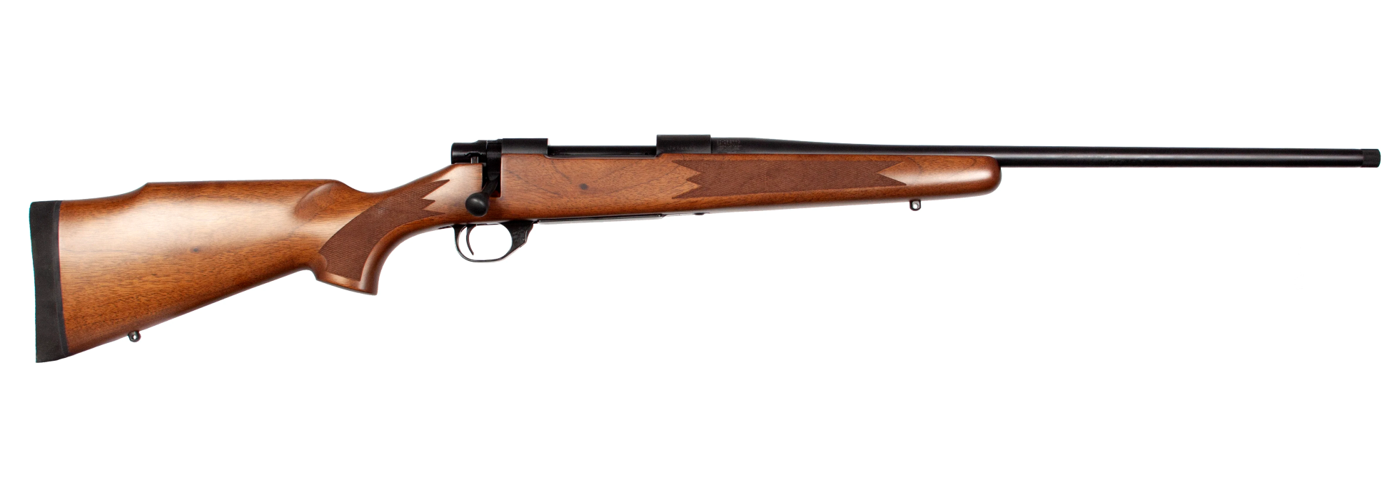 Howa 1500 Hunter Walnut 7mm Rem Mag 24" Barrel 3-Rounds 5/8x24