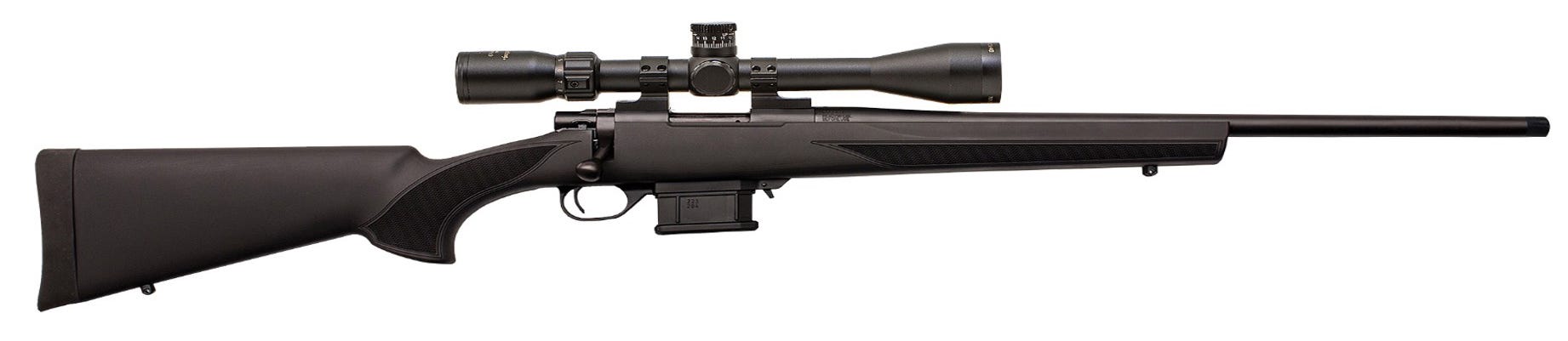 Howa M1500 Mini Action .223 Rem 22" Barrel w/ 4-12x40 GamePro Nikko Stirling Scope