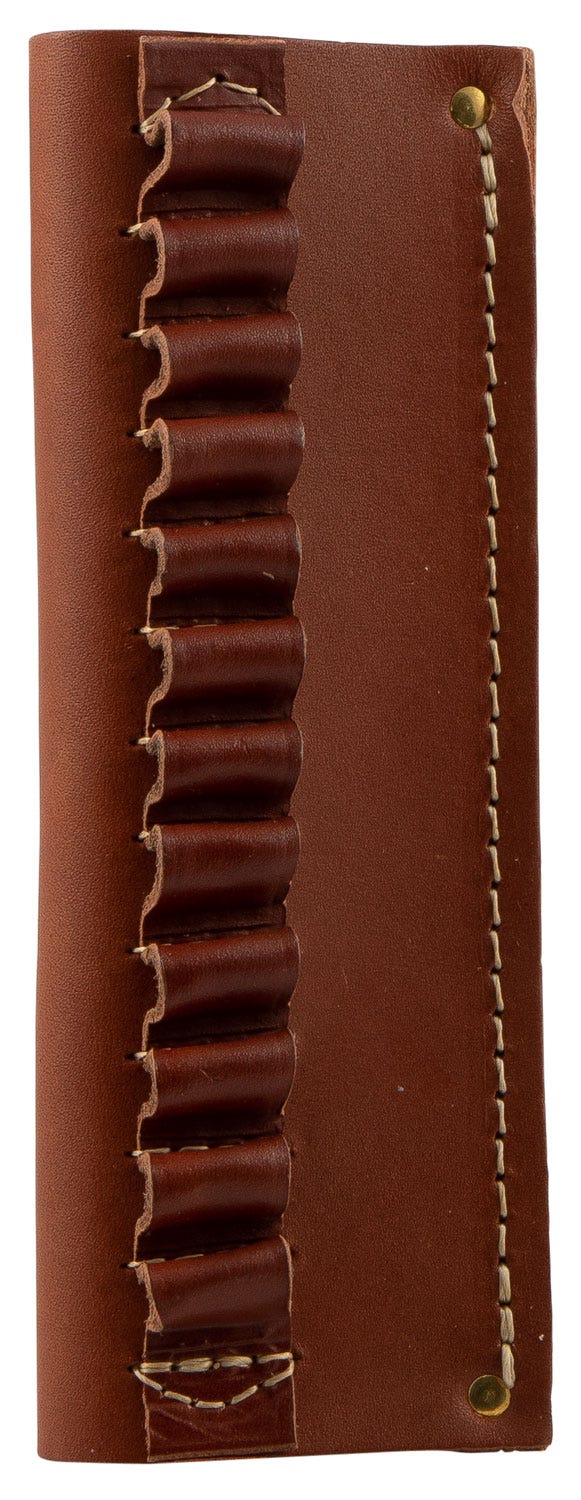 Hunter Company Cartridge Belt Slide Brown .38 Caliber for 2" Belt Size