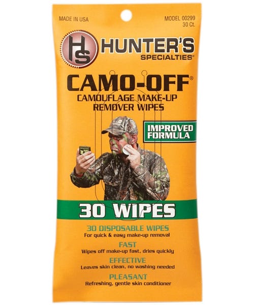 Hunters Specialties Camo-OFF Remover Wipes