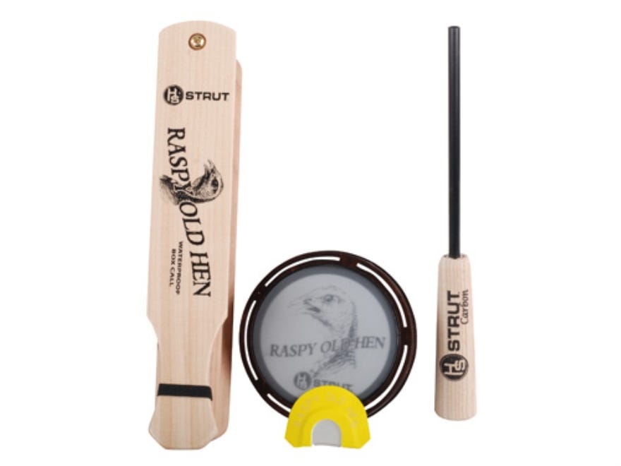 Hunters Specialties RASPY Old HEN Combo Kit