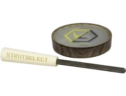 Hunters Specialties Strut Select Closing Time Glass Pan Call Walnut Turkey