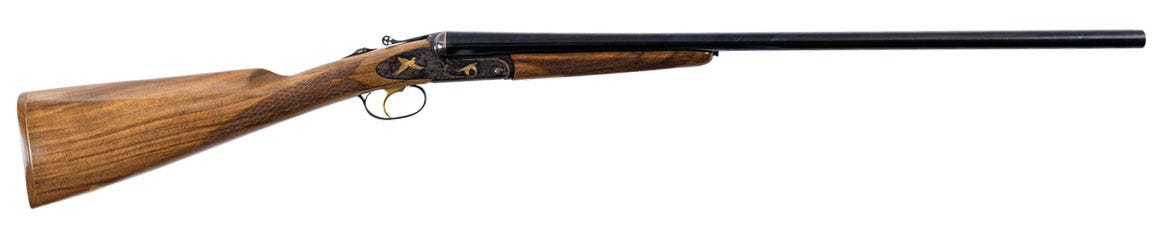 IFG Iside Prestige Tartaruga Gold Deluxe Blued / Wood 28 GA 28" Barrel 2-Rounds