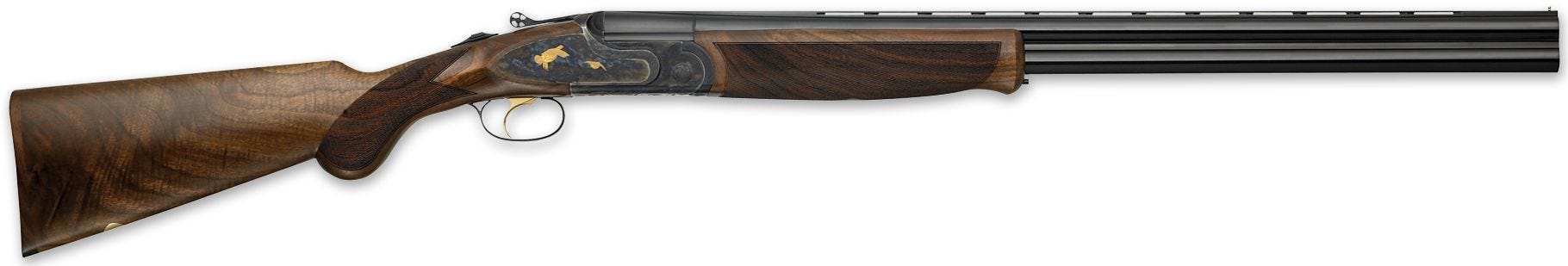 IFG Jubilee Prestige Tartaruga Gold Walnut / Case Hardened 20 GA 28" Barrel 2-Rounds