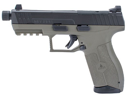 IWI Masada OD Green 9mm 4.1" Barrel 10-Rounds Threaded