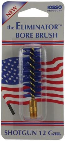 Iosso Products Eliminator Bore Brush Blue 12 GA