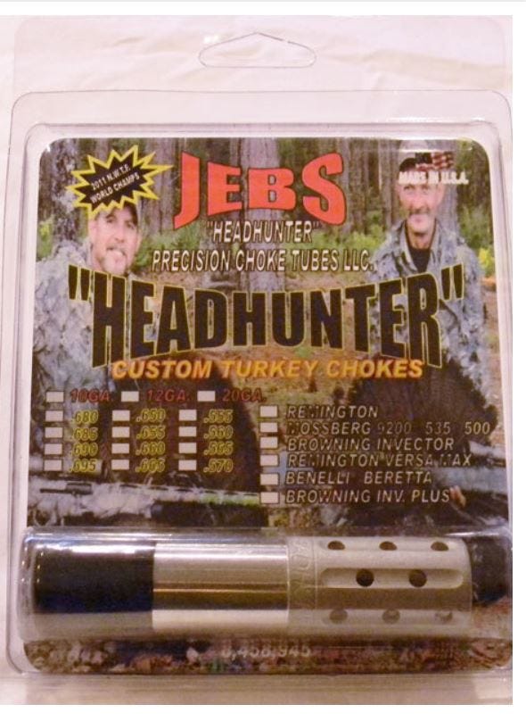 Jebs Choke Tubes 12GA BER A400 O.660 HH