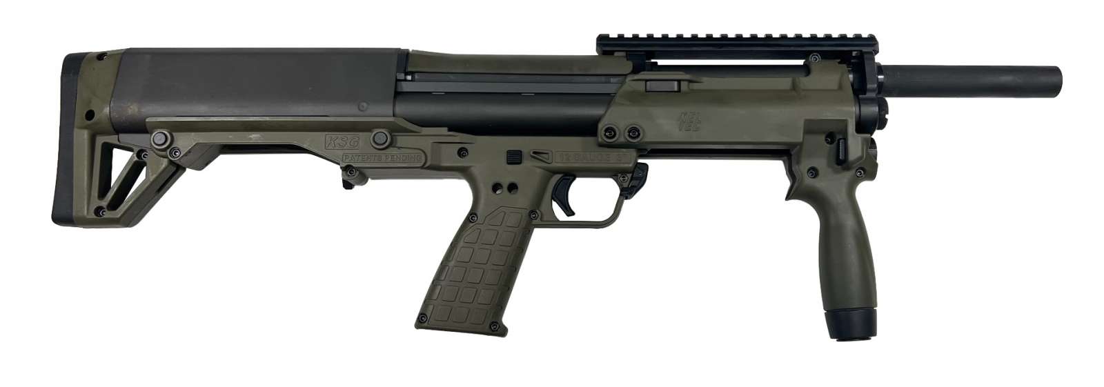 Kel-Tec KSG Compact OD Green 12 GA 18.5" Barrel 8-Rounds