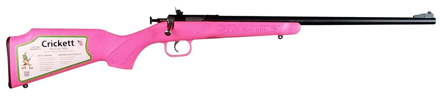 Keystone Crickett Pink .22 LR 16.13" Barrel 1-Rounds