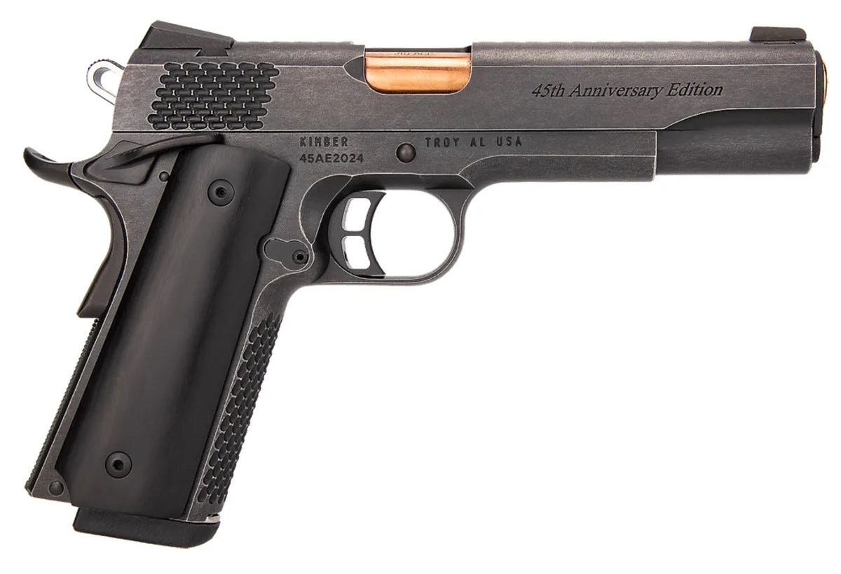 Kimber 1911 45TH Anniversary .45 ACP 5" Barrel 8-Rounds