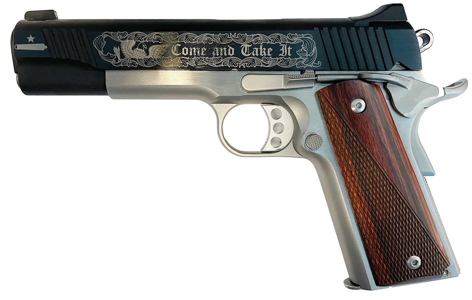 Kimber Custom II Stainless .45 ACP 5" Barrel 7-Rounds Come and Take It LivenGood Exclusive