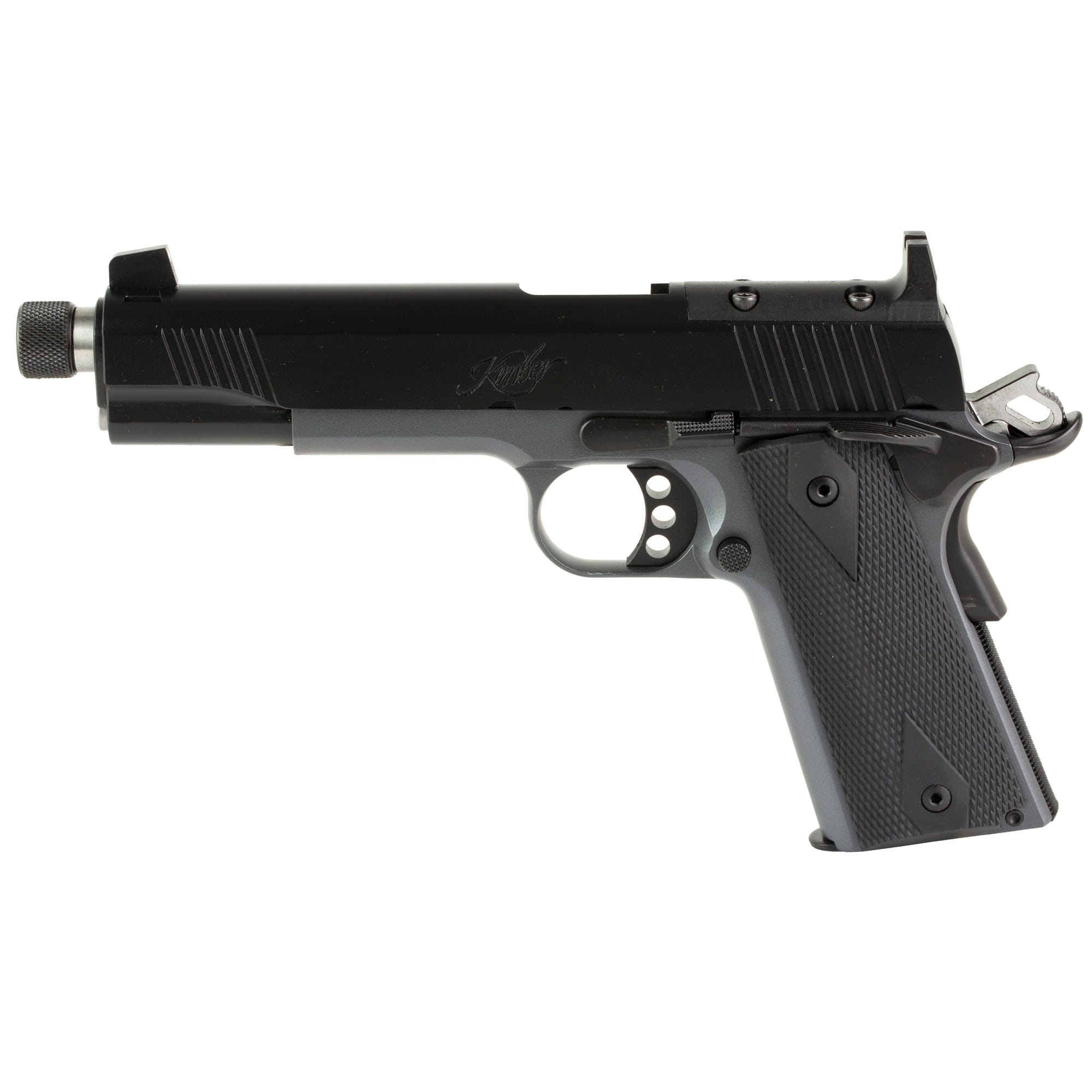 Kimber Custom LW Shadow Ghost Black / Grey .45 ACP 5" Threaded Barrel 8-Rounds