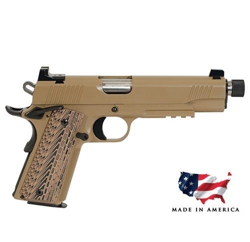 Kimber Desert Warrior Desert Brown .45 ACP 5.5" Barrel 8-Rounds