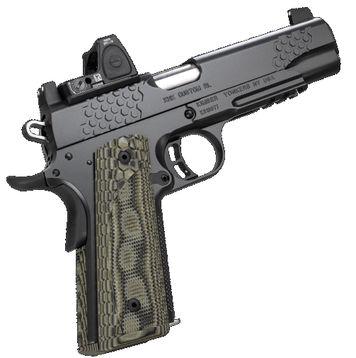 Kimber KHX Custom/RL (OI) Gray 10mm 5" Barrel 8-Rounds with Front Serrations