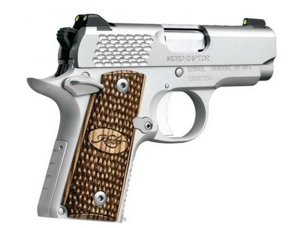 Kimber Micro 9 Raptor Stainless 9mm 3.15" Barrel 6-Rounds