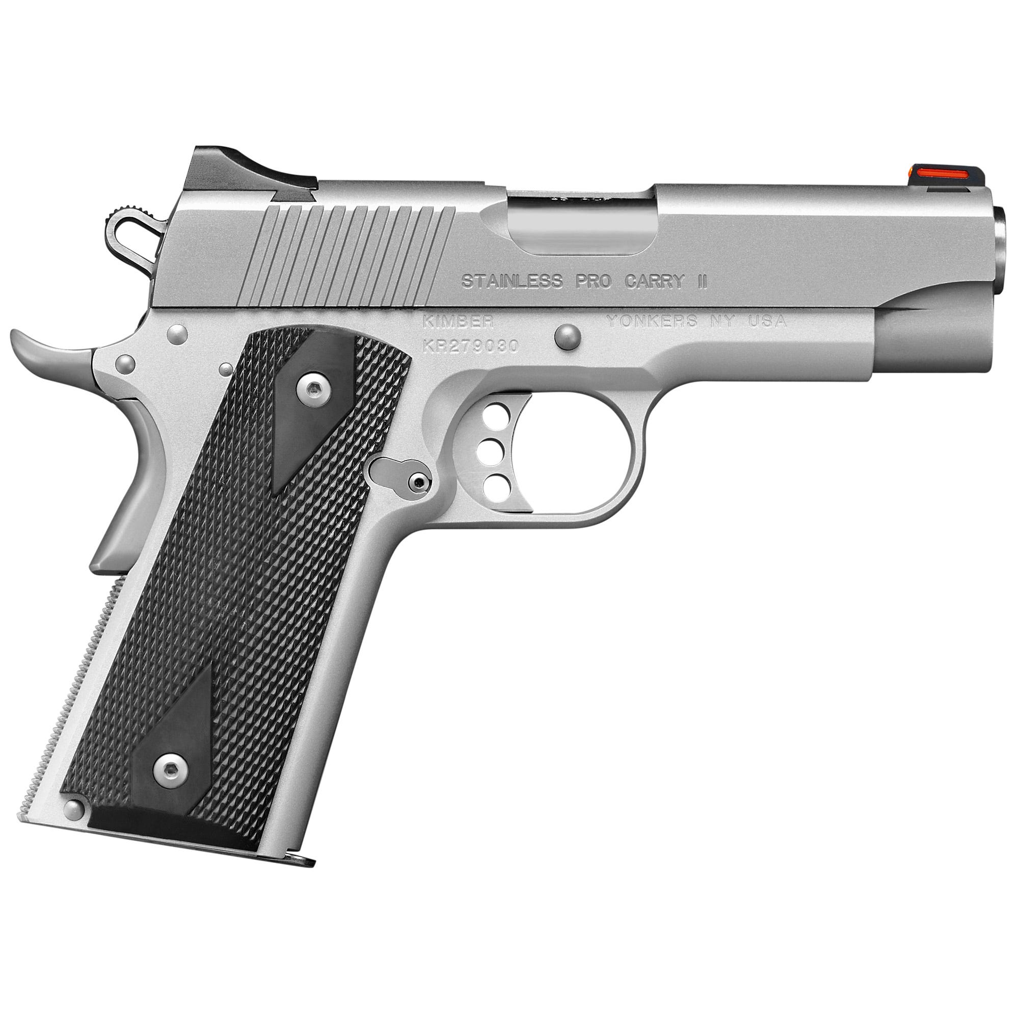 Kimber Pro Carry II Stainless .45 ACP 4" Barrel 7-Rounds CA Compliant