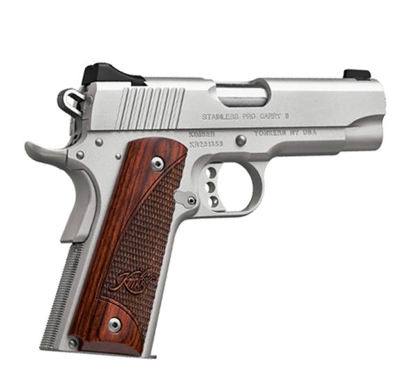 Kimber Pro Carry II Stainless .45 ACP 4" Barrel 7-Rounds Fixed Sights - Image 2
