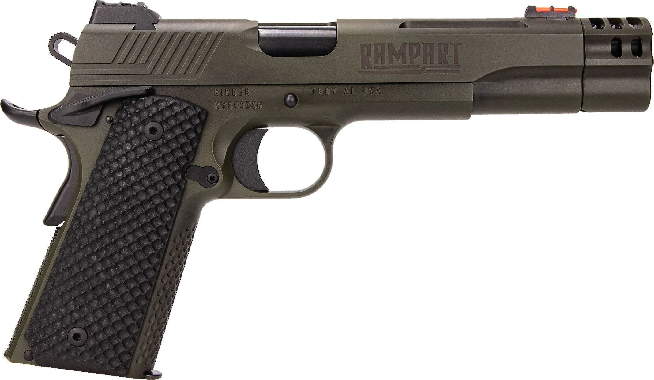 Kimber Rampart OD Green .45 ACP 5" Barrel 8-Rounds w/ Comp