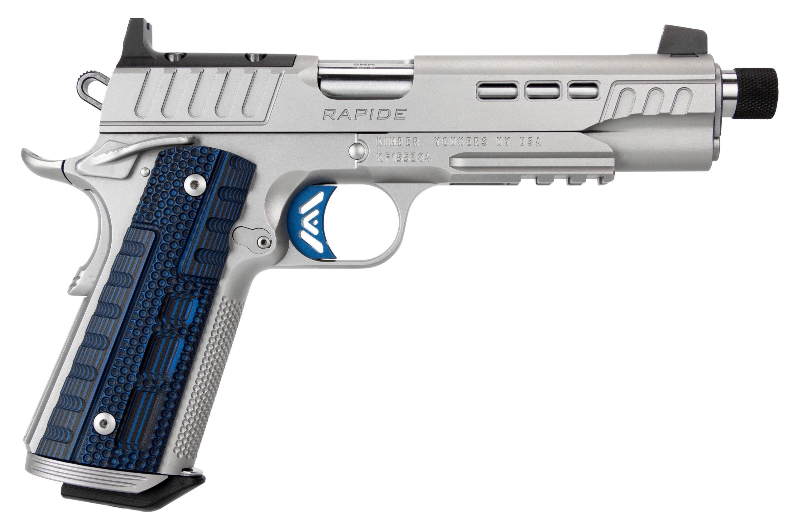 Kimber Rapide Ice Stainless .45 ACP 5.5" Barrel 8-Rounds Optics Ready