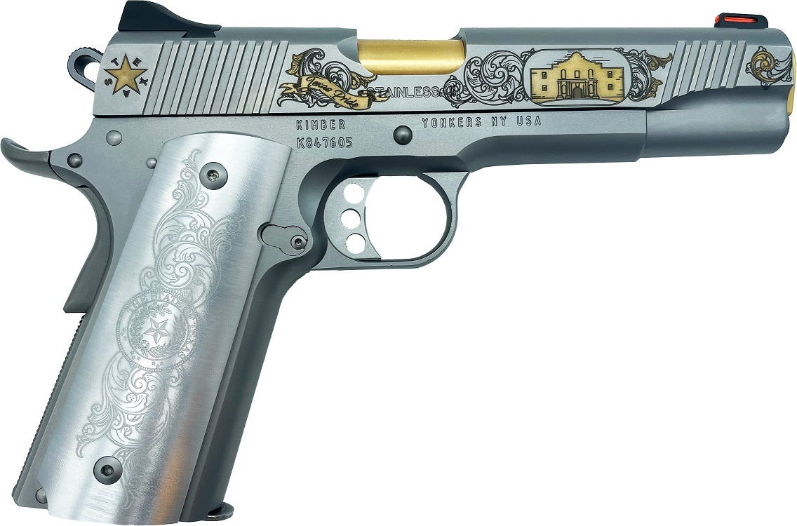 Kimber Stainless II Stainless Steel .45 ACP 5" Barrel 7-Rounds "Texas" LivenGood Exclusive - Image 2