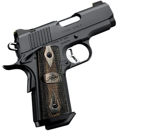 Kimber Tactical Ultra II 45 ACP 3 Inch 7 Rd Aluminum Frame Steel Slide Black