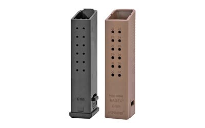 Kriss Magazine Extension Flat Dark Earth 10mm +18-Rounds 3-Pack for Kriss Vector