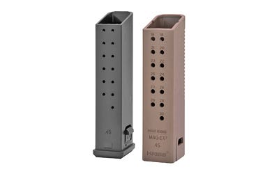 Kriss Magazine Extension Flat Dark Earth .45 ACP +17-Rounds 3-Pack for Kriss Vector