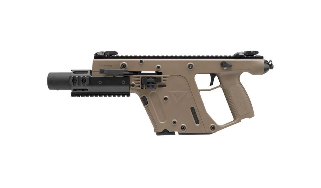 Kriss Vector SDP Enhanced G2 Flat Dark Earth .22 LR 6.5" Barrel 30-Rounds